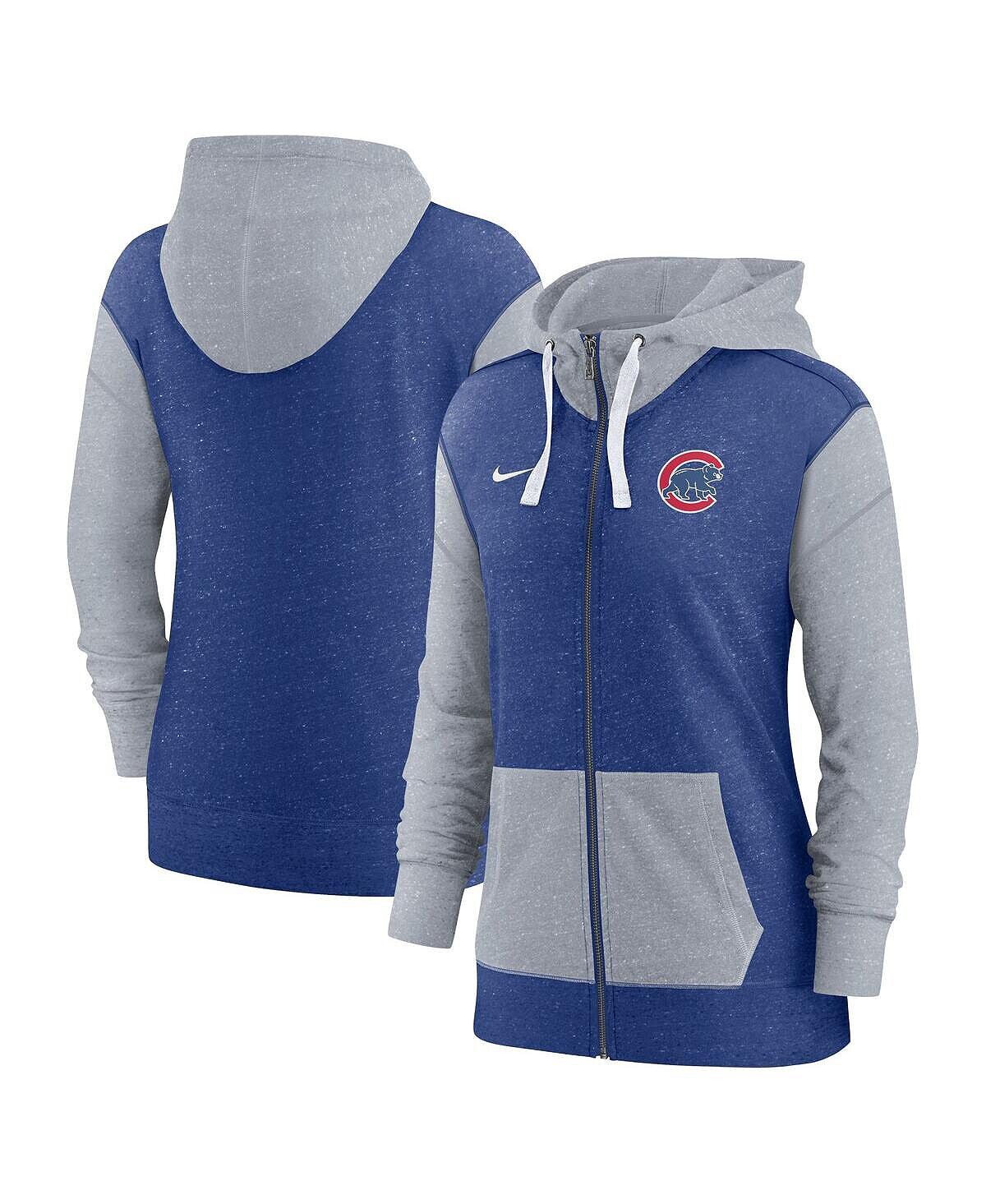 Женская толстовка с молнией во всю длину Royal Chicago Cubs Nike
Женская толстовка с молнией во всю длину Royal Chicago Cubs Nike