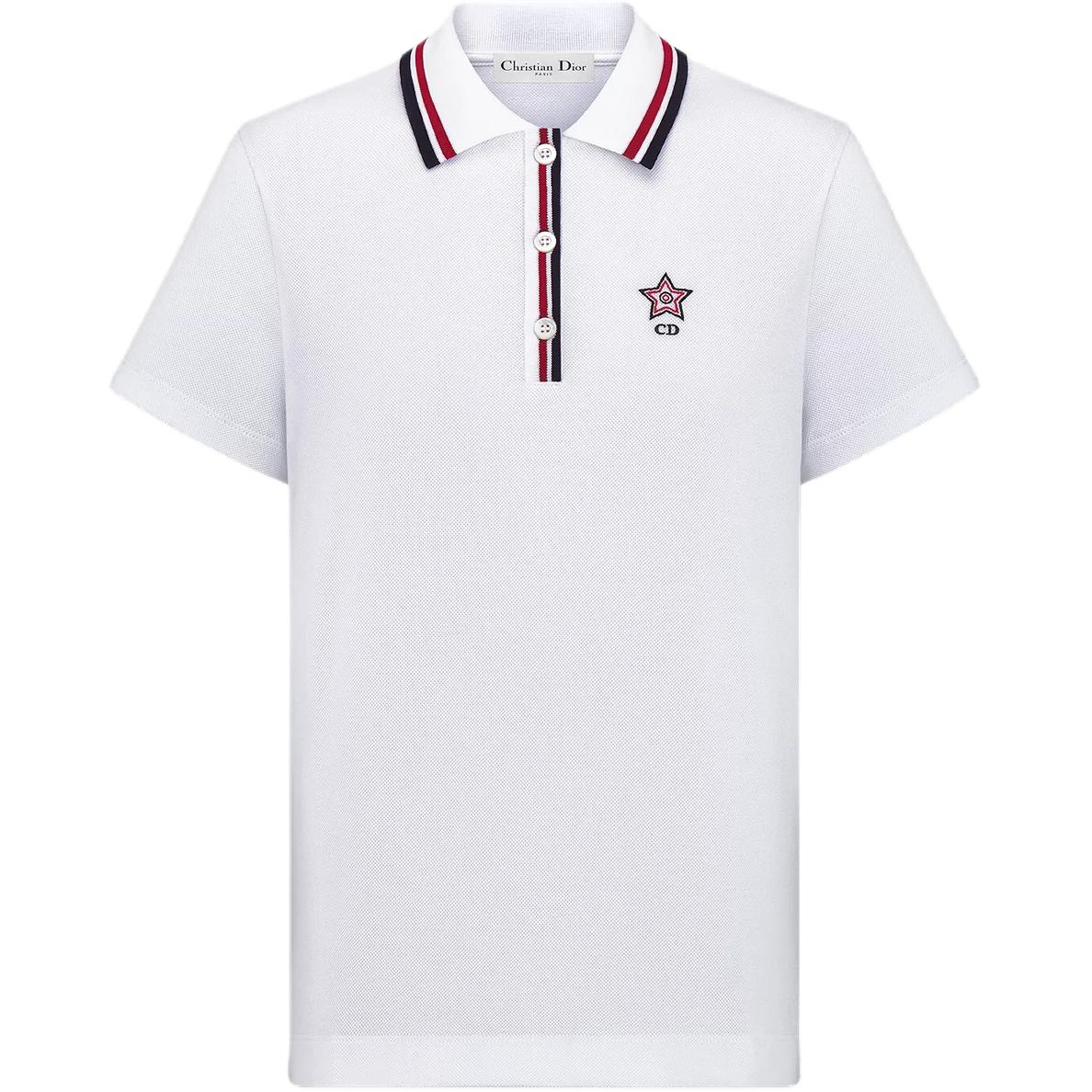 DIOR Футболка-поло Vibe Collection SS25, женская, белая
DIOR Футболка-поло Vibe Collection SS25, женская, белая