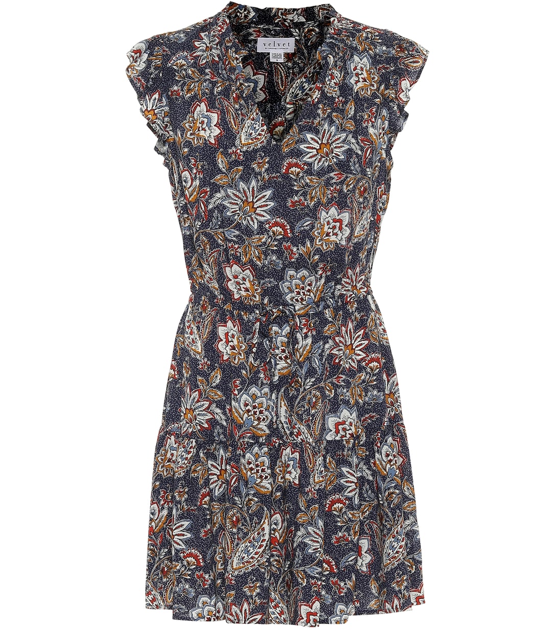 Мини-платье Палома с цветочным принтом Velvet, Lotus
Мини-платье Палома с цветочным принтом Velvet, Lotus