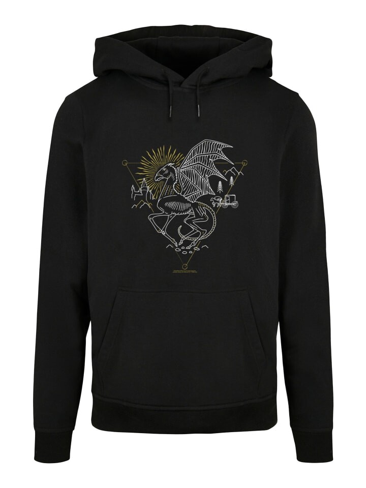 Пуловер F4NT4STIC Basic Harry Potter Thestral Line Art, черный 
Пуловер F4NT4STIC Basic Harry Potter Thestral Line Art, черный