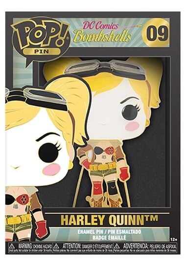 Funko POP! Булавка, булавка, DC Bombshells, Харли Квинн
Funko POP! Булавка, булавка, DC Bombshells, Харли Квинн