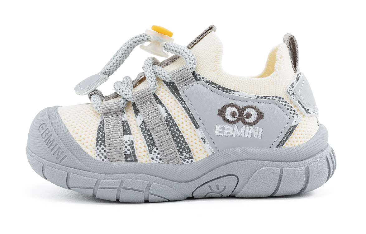 Обувь для малышей EBMINI, бежевый/серый 
Обувь для малышей EBMINI, бежевый/серый