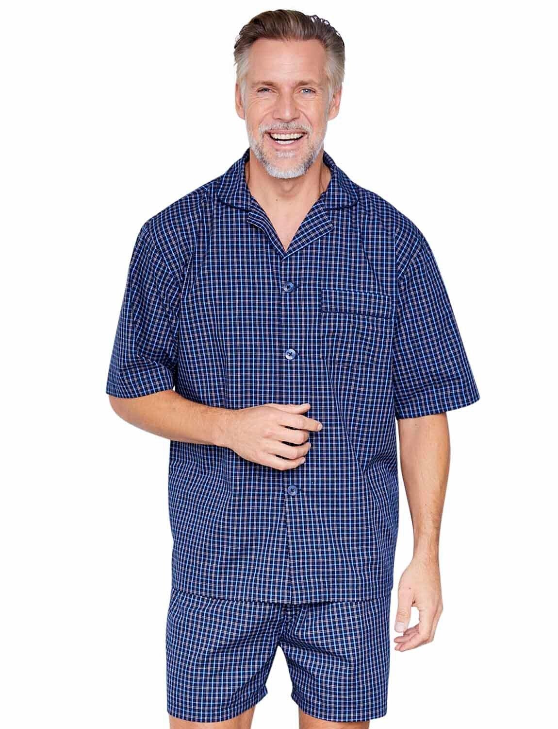 Классическая короткая пижама Chums, синий
Классическая короткая пижама Chums, синий