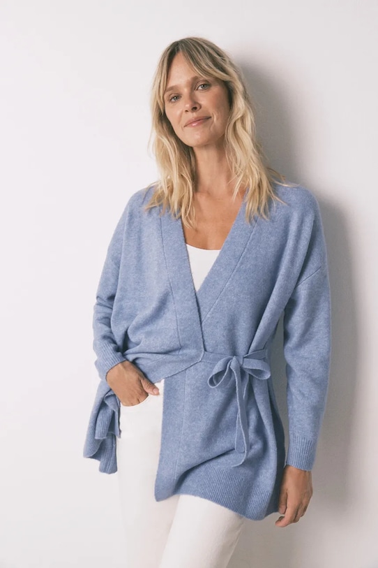 Халат из шерстяной смеси women'secret, синий
Халат из шерстяной смеси women'secret, синий