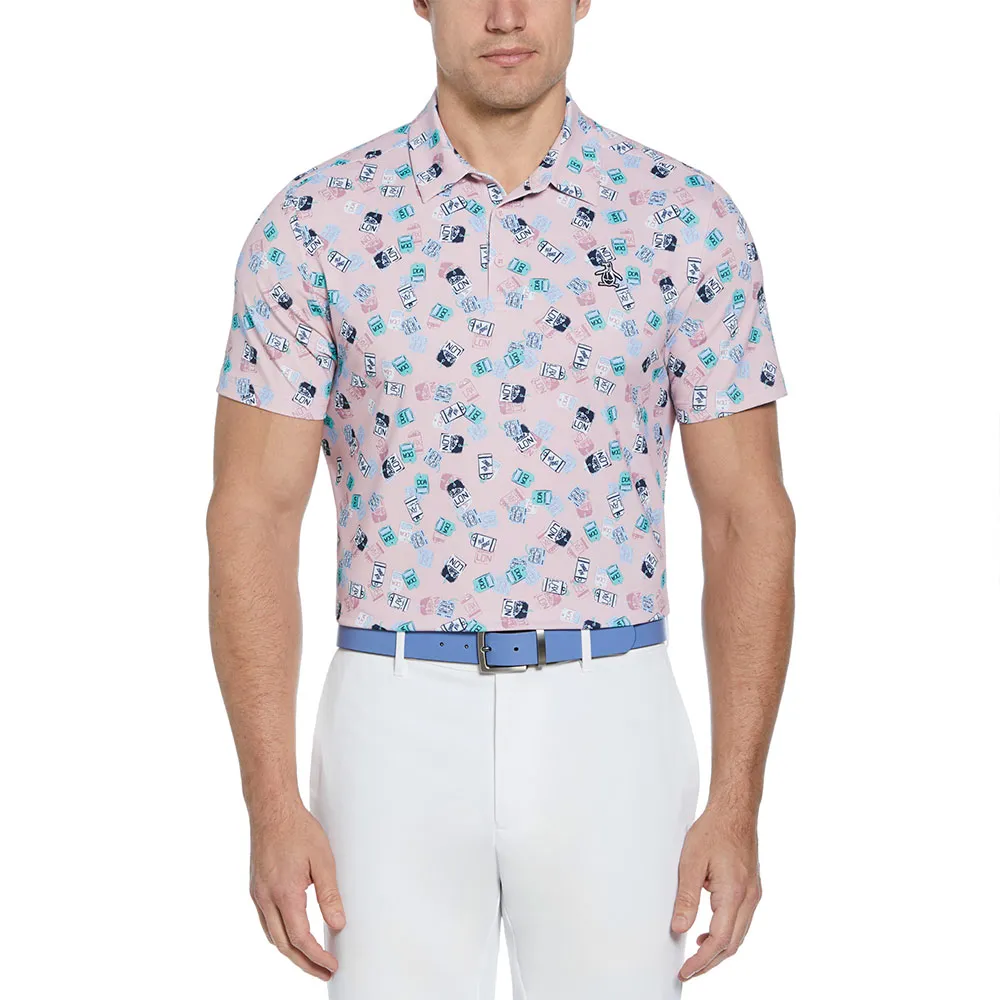 Поло с коротким рукавом Original Penguin Pete´S Travel Tag, розовый
Поло с коротким рукавом Original Penguin Pete´S Travel Tag, розовый