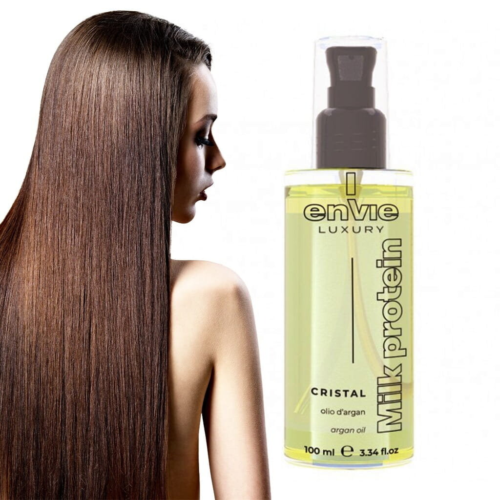 Envie Luxury Cristal Milk Protein, Кристальное аргановое масло для волос, 100мл
Envie Luxury Cristal Milk Protein, Кристальное аргановое масло для волос, 100мл