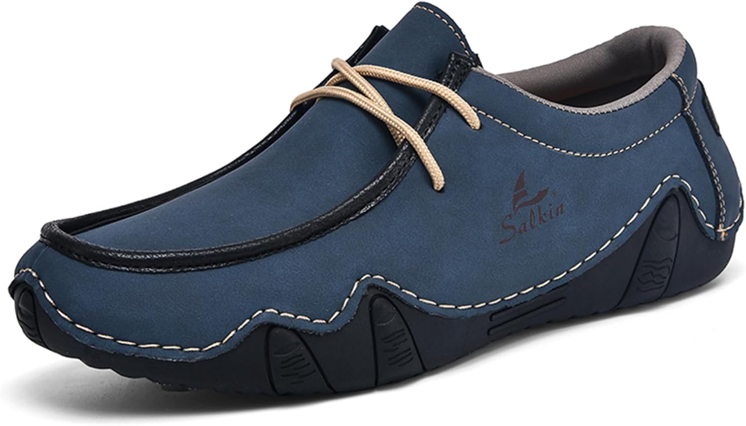 Мужские кожаные повседневные лоферы без шнурков, легкие, с нескользящей подошвой, и прогулок, мягкие мокасины Lossarye, синий
Мужские кожаные повседневные лоферы без шнурков, легкие, с нескользящей подошвой, и прогулок, мягкие мокасины Lossarye, синий