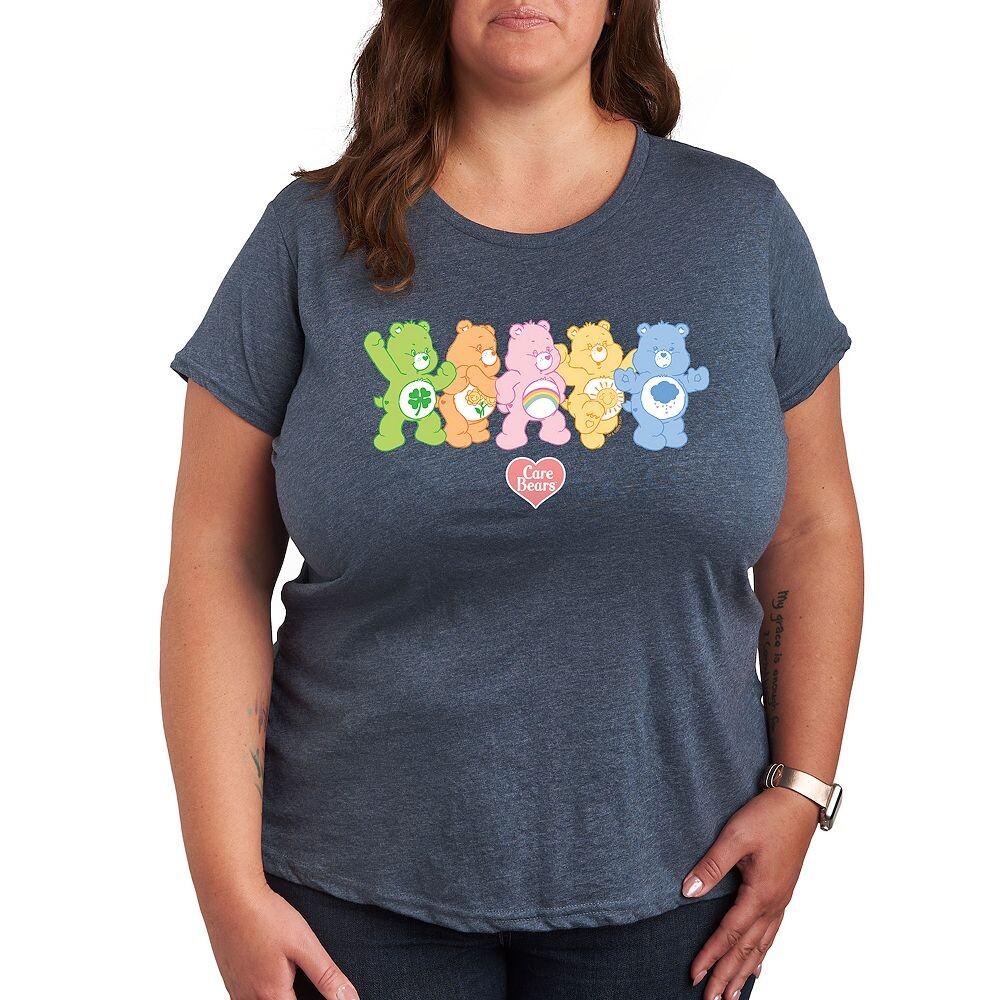 Футболка с графическим рисунком Plus Care Bears Pastel Lineup Licensed Character, цвет Heather Blue
Футболка с графическим рисунком Plus Care Bears Pastel Lineup Licensed Character, цвет Heather Blue