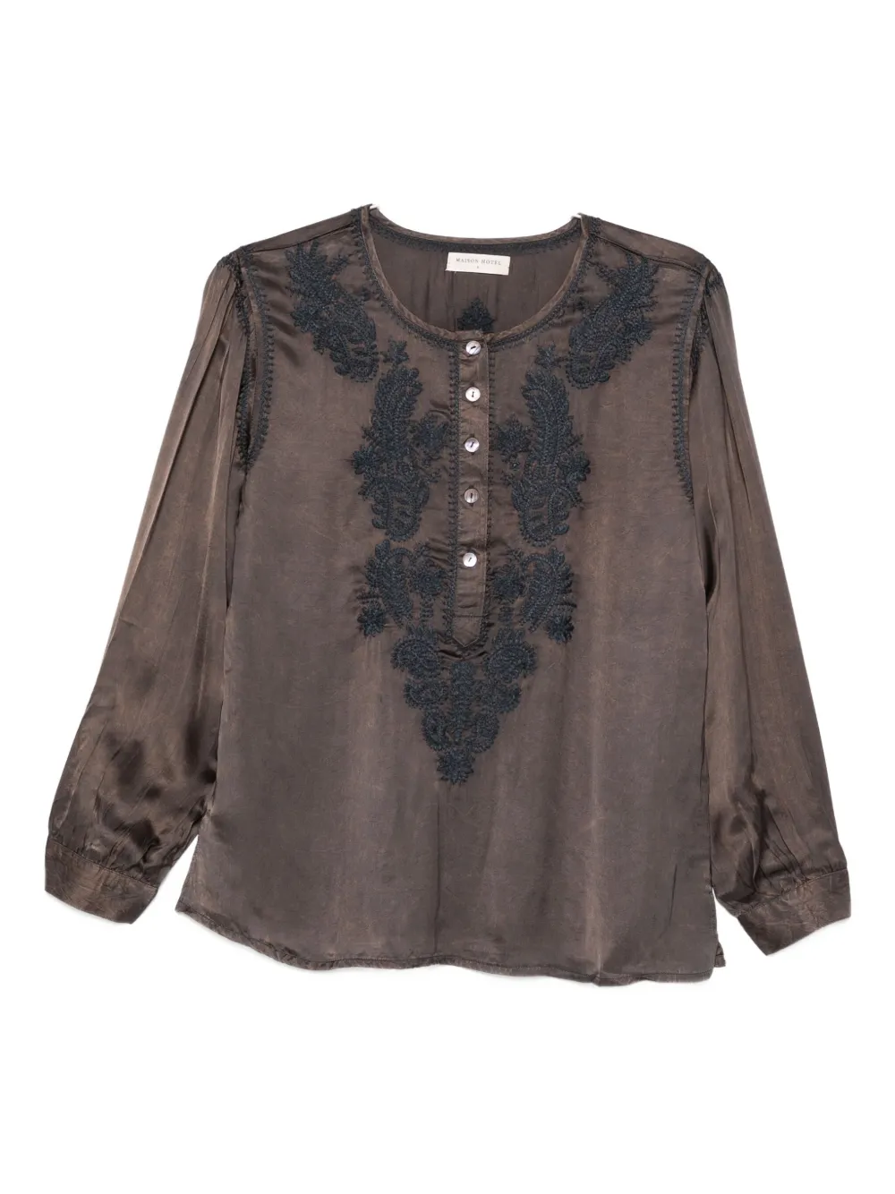 Топ Clotilde с вышивкой Maison Hotel, зеленый
Топ Clotilde с вышивкой Maison Hotel, зеленый