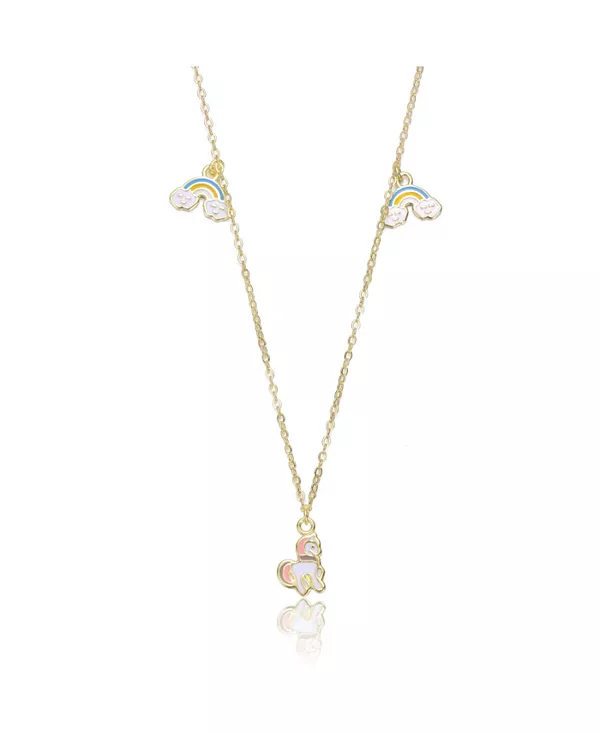 Детское ожерелье из стерлингового серебра 14 карат с позолотой в виде радуги и лошади Gigigirl, multi-colored
Детское ожерелье из стерлингового серебра 14 карат с позолотой в виде радуги и лошади Gigigirl, multi-colored