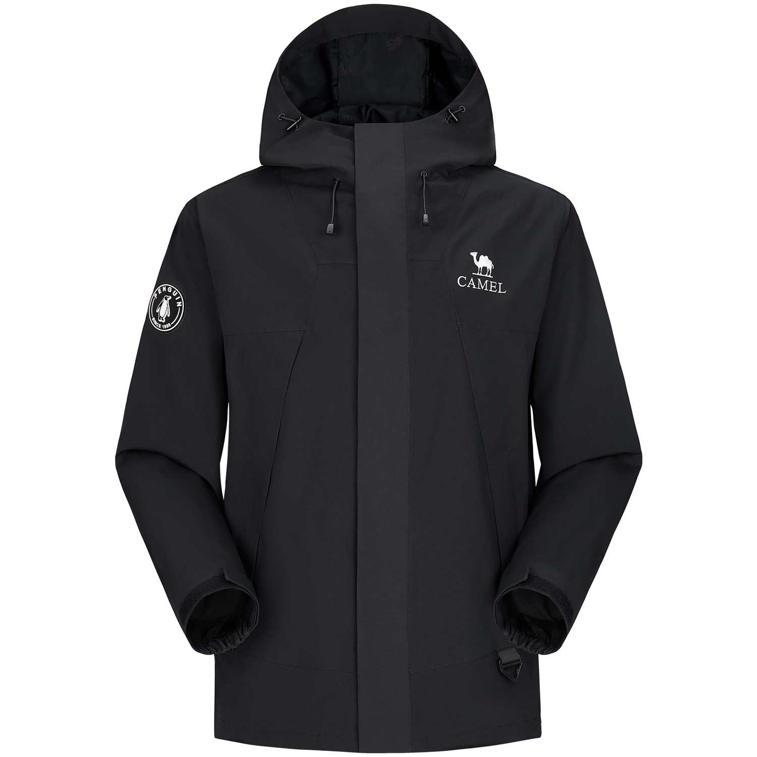 Унисекс ветровка с капюшоном QIE, черный
Унисекс ветровка с капюшоном QIE, черный