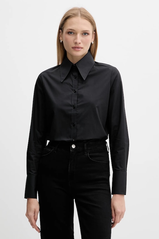 Хлопковая рубашка MASKA Silvian Heach, черный
Хлопковая рубашка MASKA Silvian Heach, черный