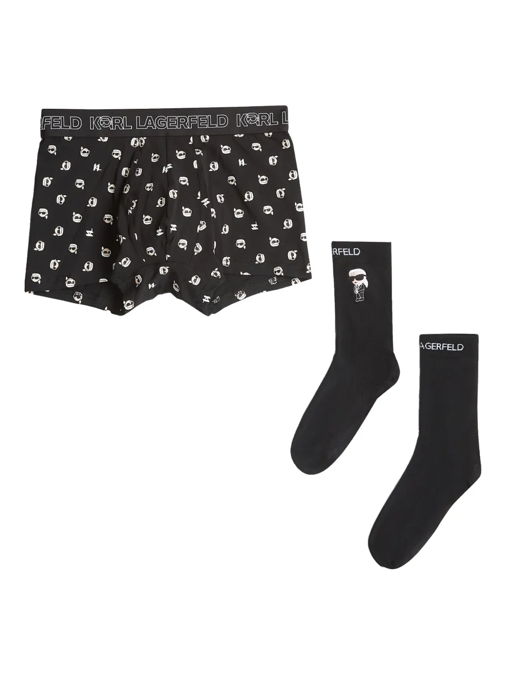 Боксеры с узором Ikonik Karl KARL LAGERFELD, черный
Боксеры с узором Ikonik Karl KARL LAGERFELD, черный