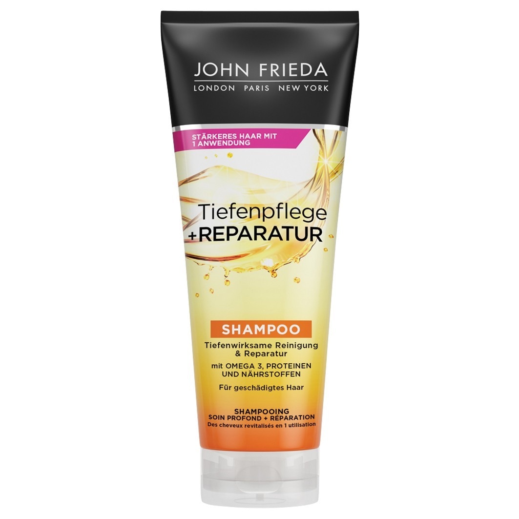 Шампунь tiefenpflege + reparatur John Frieda, shampoo
Шампунь tiefenpflege + reparatur John Frieda, shampoo