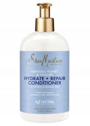 Восстанавливающий кондиционер Shea Moisture Manuka Honey & Yogurt Hydrate +
Восстанавливающий кондиционер Shea Moisture Manuka Honey & Yogurt Hydrate +