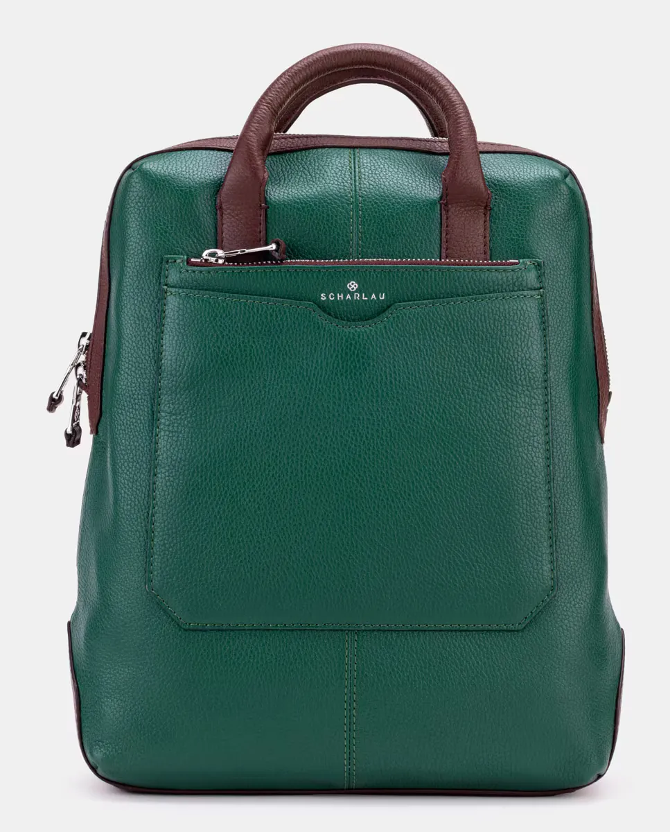 Женский зеленый кожаный рюкзак Scharlau, зеленый
Женский зеленый кожаный рюкзак Scharlau, зеленый