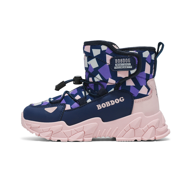 Детские утепленные ботинки Kids BOBDOG, синий/розовый
Детские утепленные ботинки Kids BOBDOG, синий/розовый