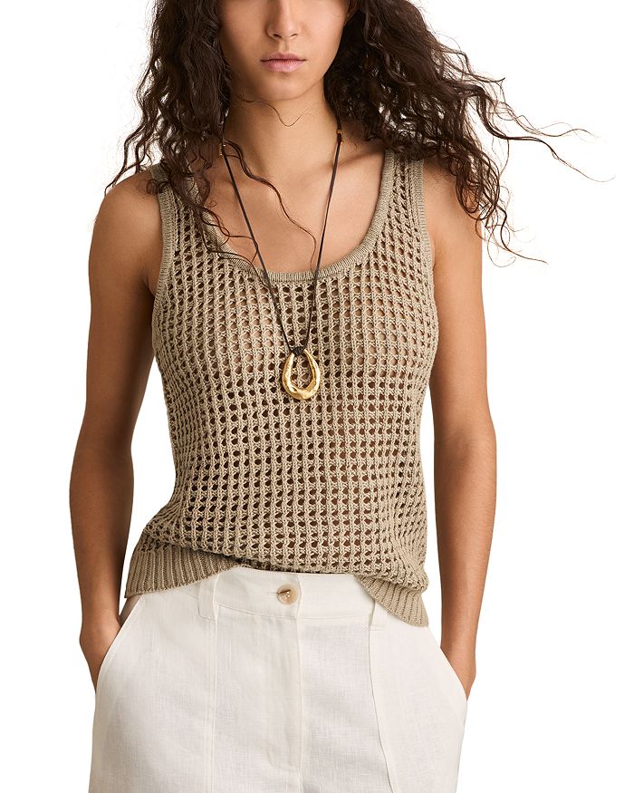 Клаудия Льняной Трикотажный Топ REISS, коричневый/бежевый
Клаудия Льняной Трикотажный Топ REISS, коричневый/бежевый