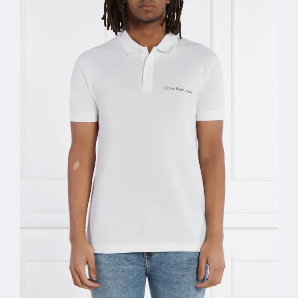 Рубашка поло стандартного кроя Calvin Klein, белый
Рубашка поло стандартного кроя Calvin Klein, белый