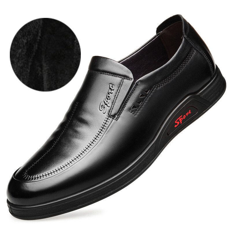 Туфли мужские низкие Zuwudong, цвет Black Fleece-Lined
Туфли мужские низкие Zuwudong, цвет Black Fleece-Lined