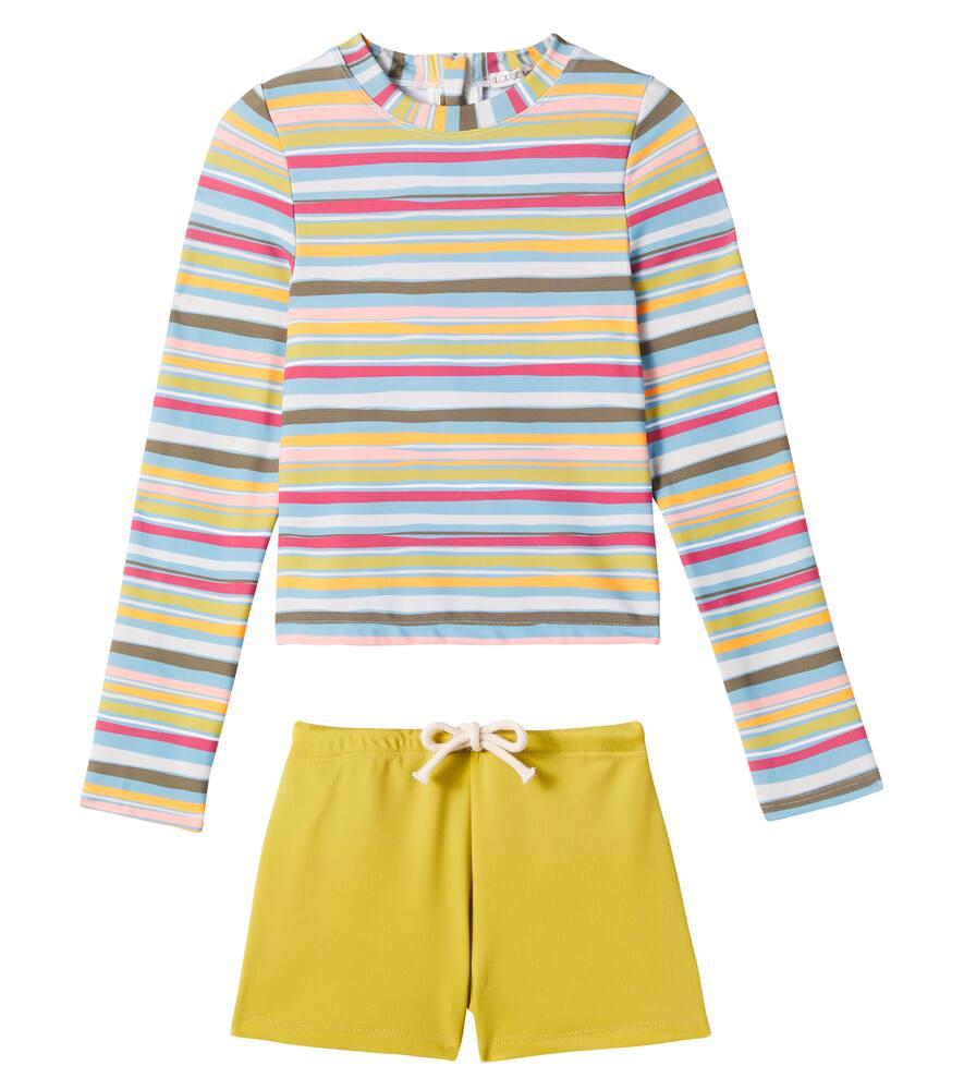 Комплект топ rashguard и плавки Agik Louise Misha, Blue Tropea Stripes
Комплект топ rashguard и плавки Agik Louise Misha, Blue Tropea Stripes