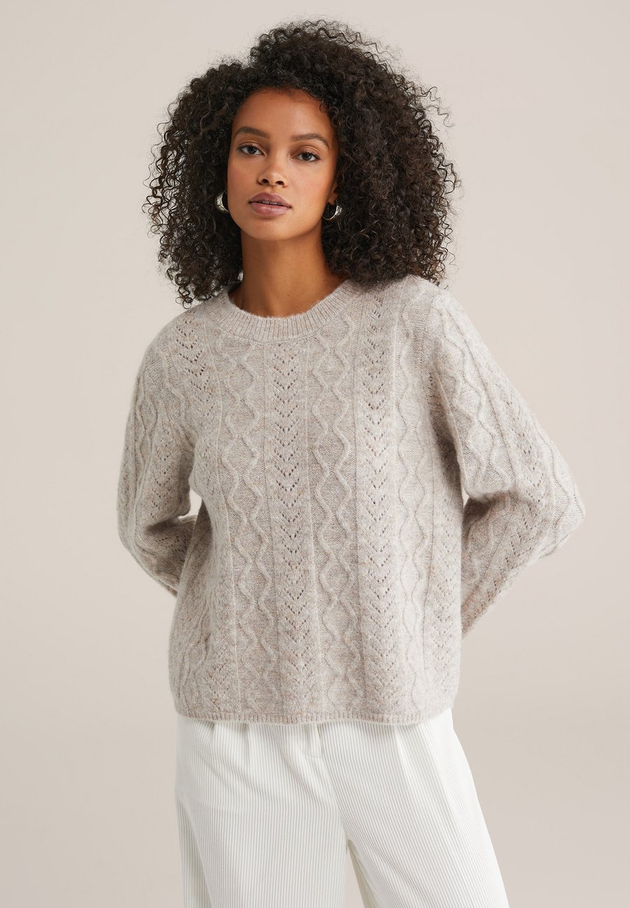 Джемпер WE Fashion Jumper, Greige/Grey
Джемпер WE Fashion Jumper, Greige/Grey