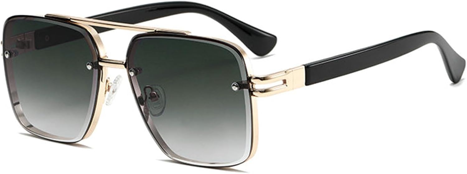 Willochra Классические большие ретро-солнцезащитные очки-пилот квадратной формы для женщин, металлическая оправа, градиентные солнцезащитные очки, модные мужские солнцезащитные очки, C3
Willochra Классические большие ретро-солнцезащитные очки-пилот квадратной формы для женщин, металлическая оправа, градиентные солнцезащитные очки, модные мужские солнцезащитные очки, C3