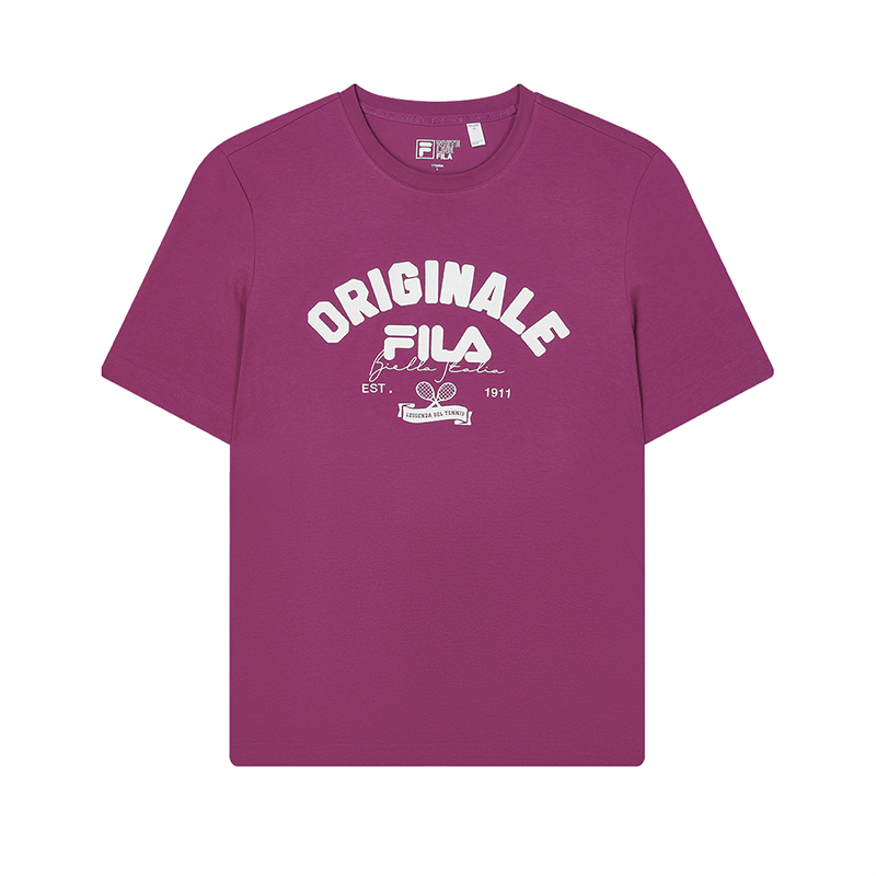 FILA Футболка мужская Rosy Red с круглым вырезом, тонкая, прямого кроя
FILA Футболка мужская Rosy Red с круглым вырезом, тонкая, прямого кроя