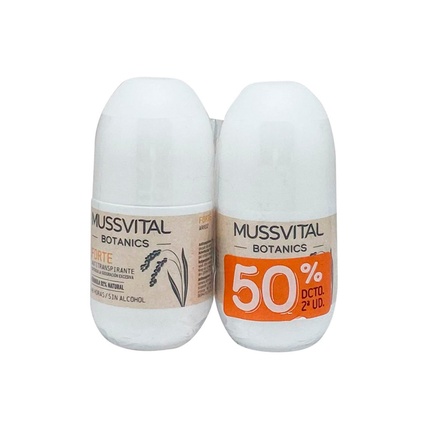 Botanics Deo Forte 75 мл - Упаковка из 2 шт Mussvital
Botanics Deo Forte 75 мл - Упаковка из 2 шт Mussvital