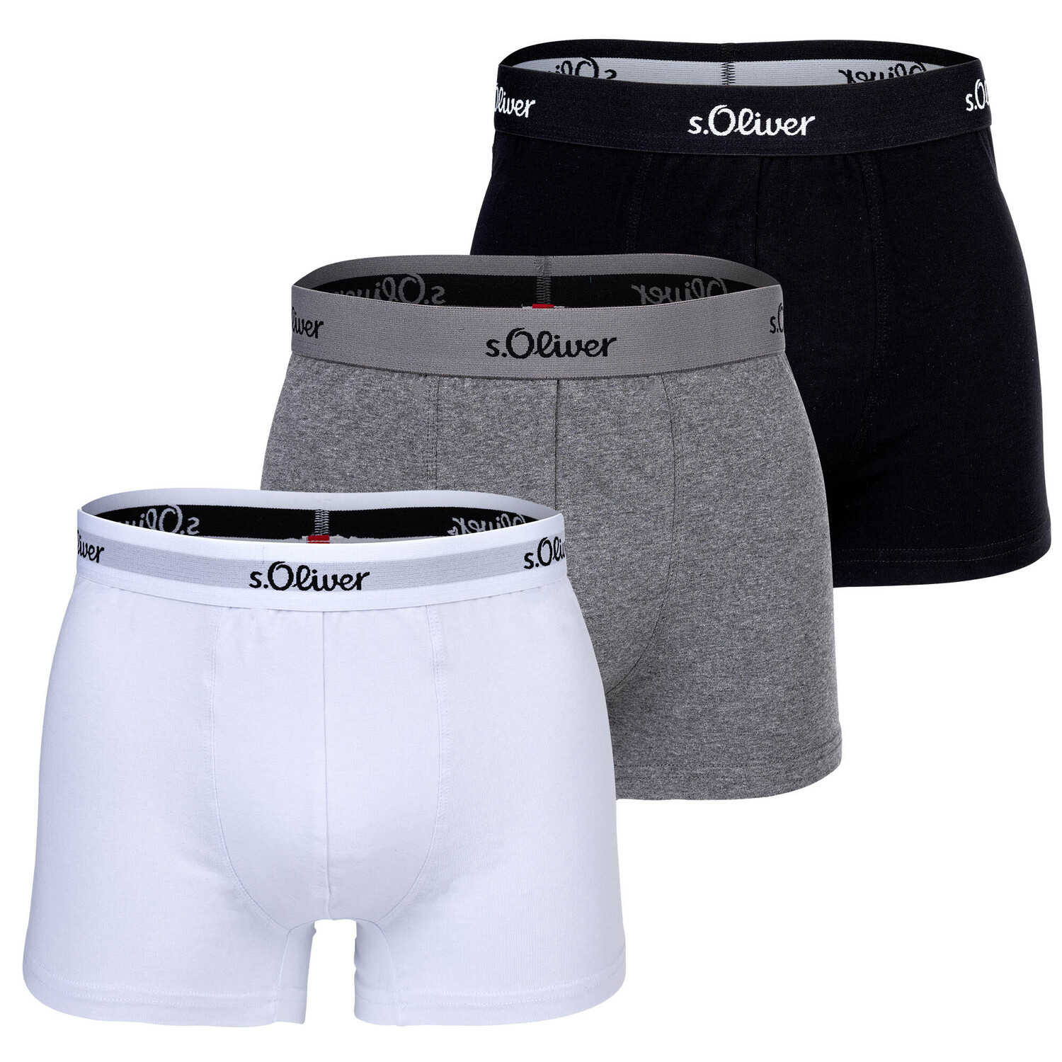 Боксеры S Oliver Boxershort 3 шт, серый/черный/белый
Боксеры S Oliver Boxershort 3 шт, серый/черный/белый