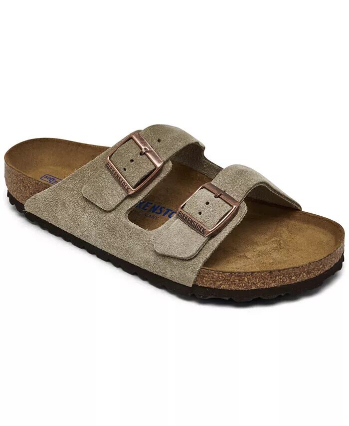 Мужские повседневные сандалии Arizona Suede Leather Soft Footbed от Finish Line Birkenstock, коричневый/бежевый
Мужские повседневные сандалии Arizona Suede Leather Soft Footbed от Finish Line Birkenstock, коричневый/бежевый