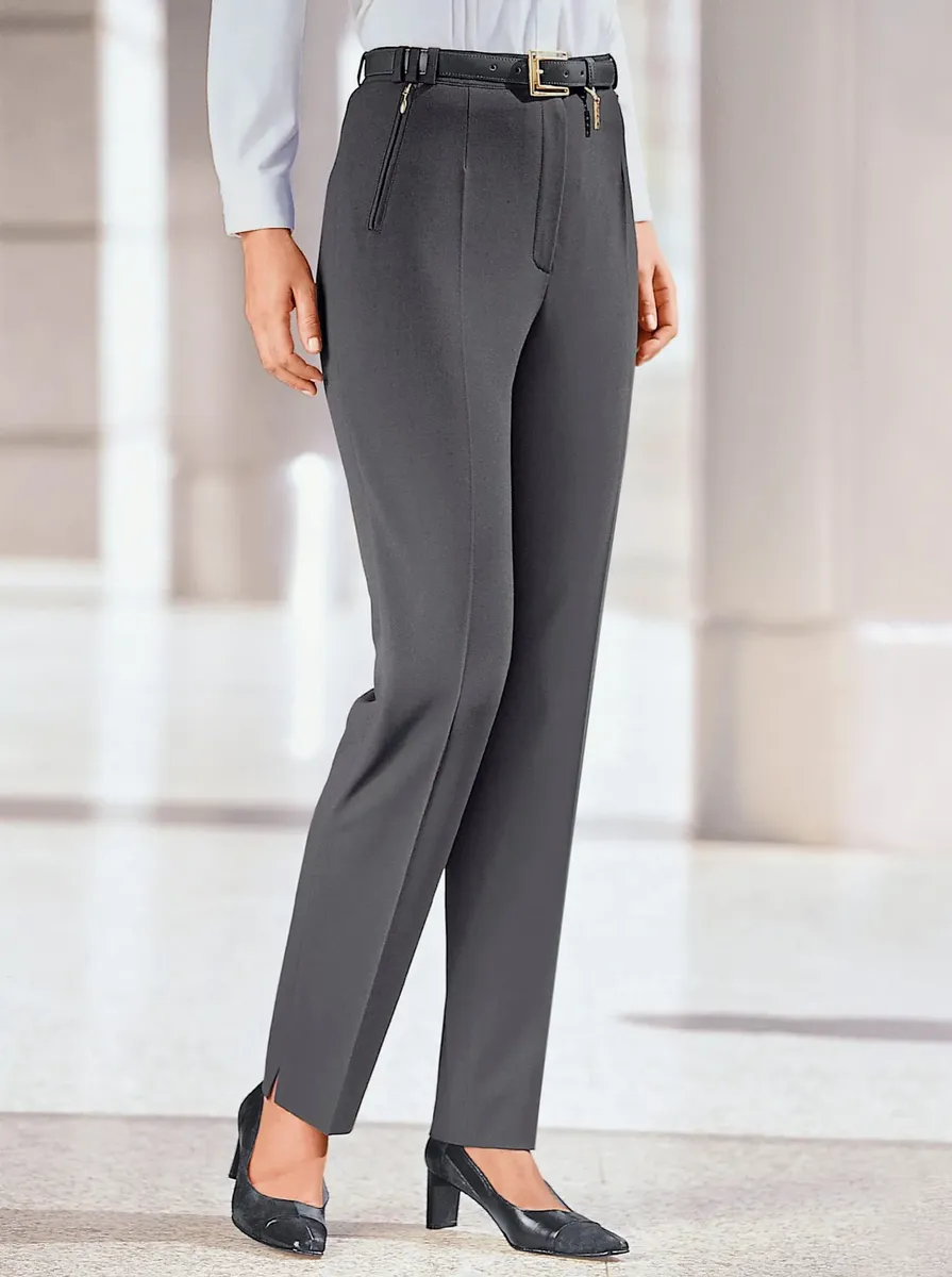 Брюки Classic Basics со складками, серый
Брюки Classic Basics со складками, серый