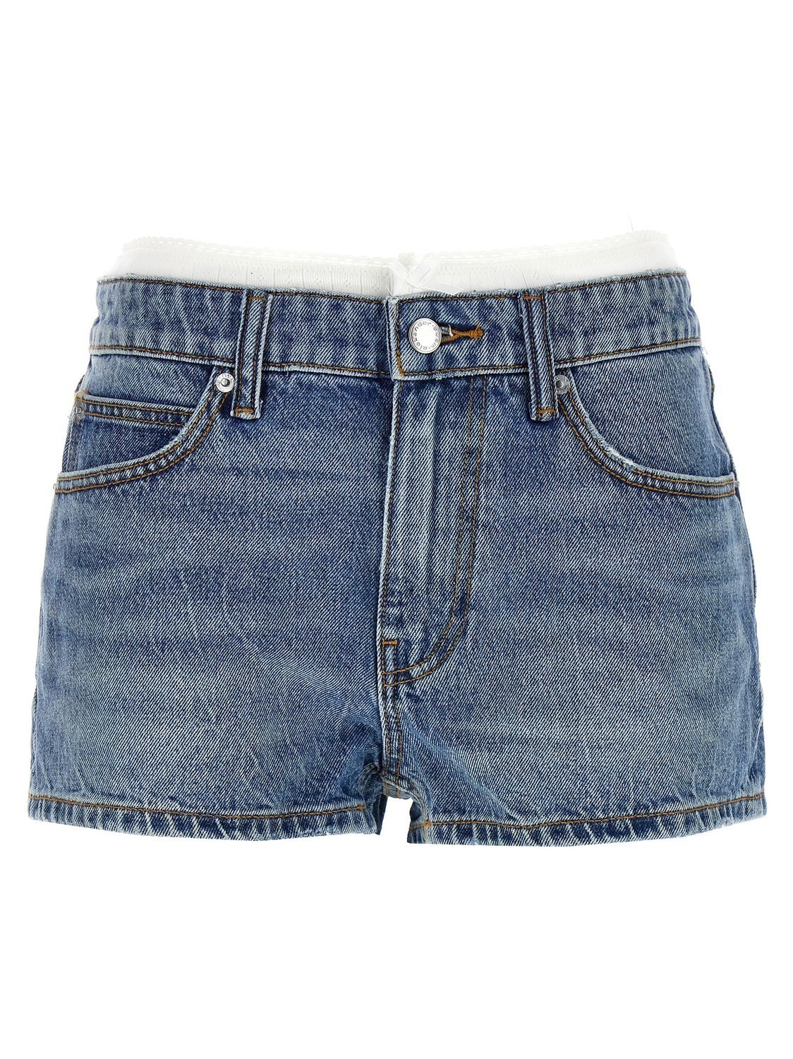 Джинсовые шорты DENIM X ALEXANDER WANG, синий
Джинсовые шорты DENIM X ALEXANDER WANG, синий