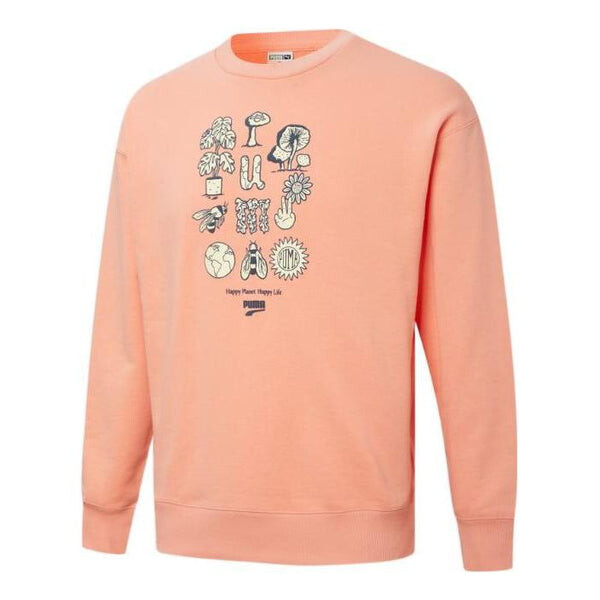 Толстовка downtown graphic crew tr living series logo pattern printing knit round neck pullover pink Puma, розовый
Толстовка downtown graphic crew tr living series logo pattern printing knit round neck pullover pink Puma, розовый