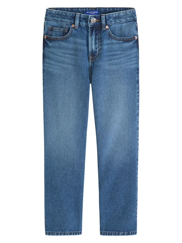 Scotch & Soda Джинсы - стандартного кроя - синего цвета
Scotch & Soda Джинсы - стандартного кроя - синего цвета