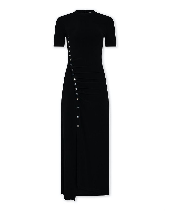 Макси-платье из стрейч-джерси с драпировкой Rabanne, черный
Макси-платье из стрейч-джерси с драпировкой Rabanne, черный