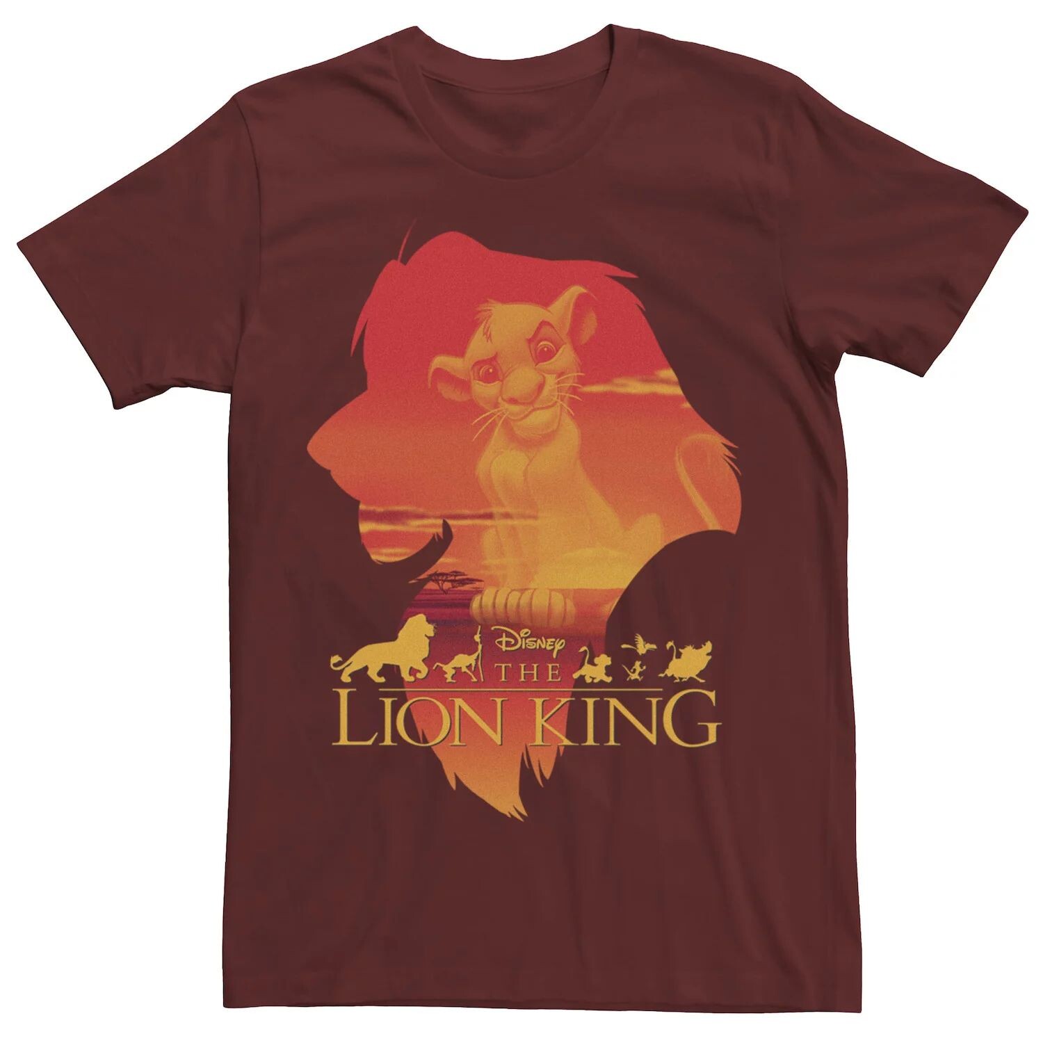 Мужская футболка с логотипом Disney The Lion King Simba Silhouette Pride, Коричневый, Мужская футболка с логотипом Disney The Lion King Simba Silhouette Pride
Мужская футболка с логотипом Disney The Lion King Simba Silhouette Pride, Коричневый, Мужская футболка с логотипом Disney The Lion King Simba Silhouette Pride