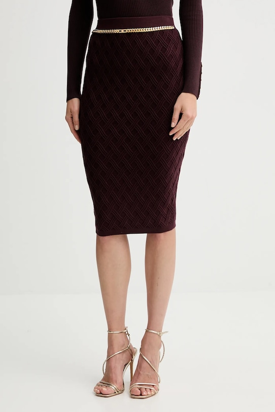 Юбка Elisabetta Franchi, бордовый
Юбка Elisabetta Franchi, бордовый