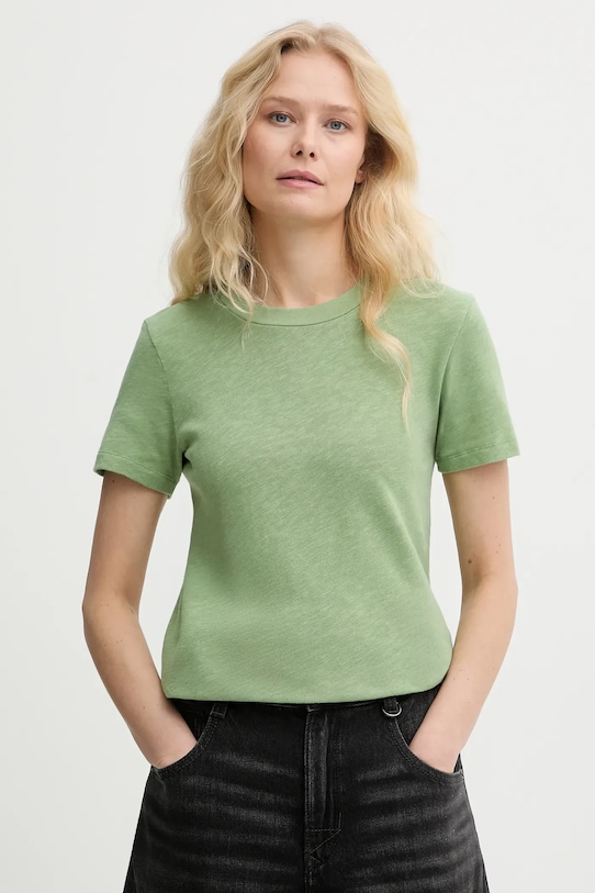 Хлопковая футболка American Vintage, зеленый
Хлопковая футболка American Vintage, зеленый