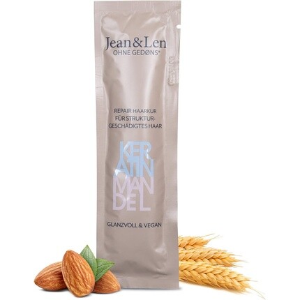 Jean & Len Средство для ухода за волосами с кератином и миндалем 10 г
Jean & Len Средство для ухода за волосами с кератином и миндалем 10 г