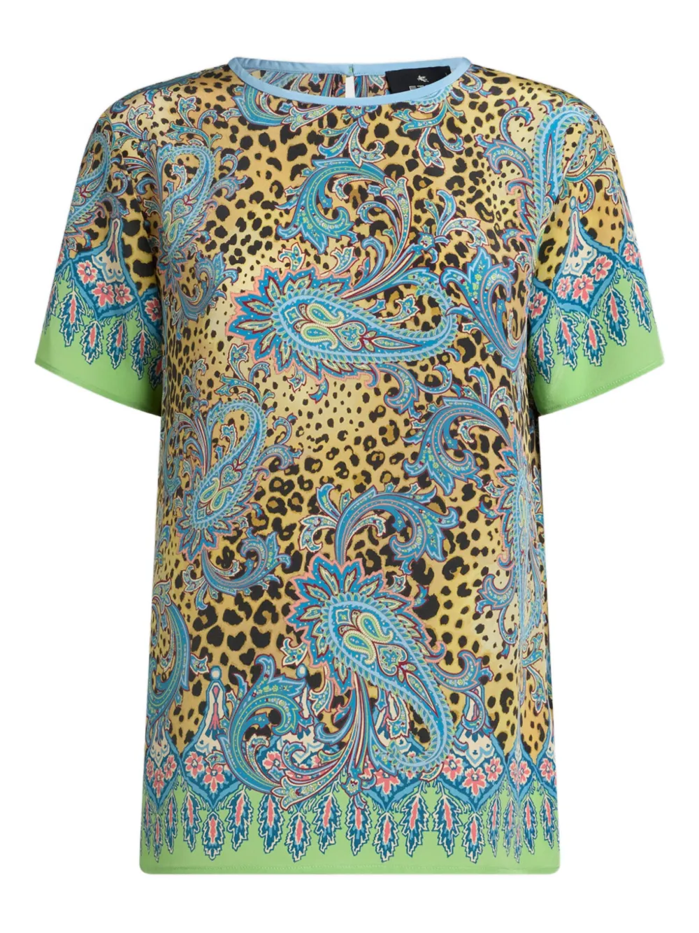 Шелковый топ с узором пейсли Etro, желтый
Шелковый топ с узором пейсли Etro, желтый