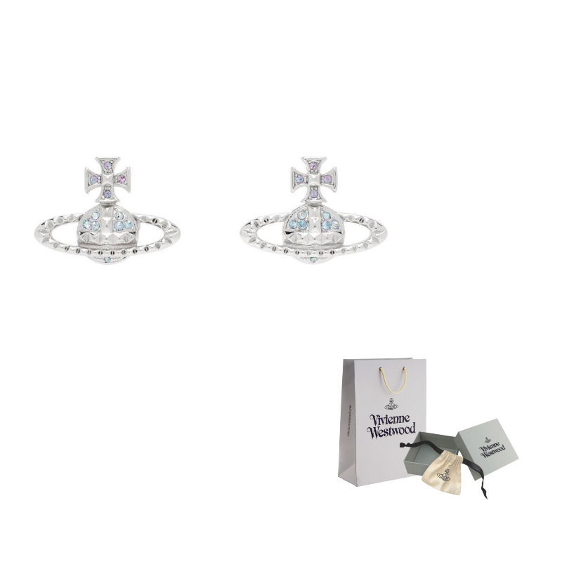 Серьги Mayfair Bas Relief Vivienne Westwood, серебро
Серьги Mayfair Bas Relief Vivienne Westwood, серебро