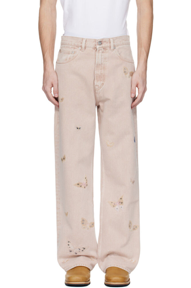 Розовые джинсы третьего покроя OUR LEGACY
Розовые джинсы третьего покроя OUR LEGACY