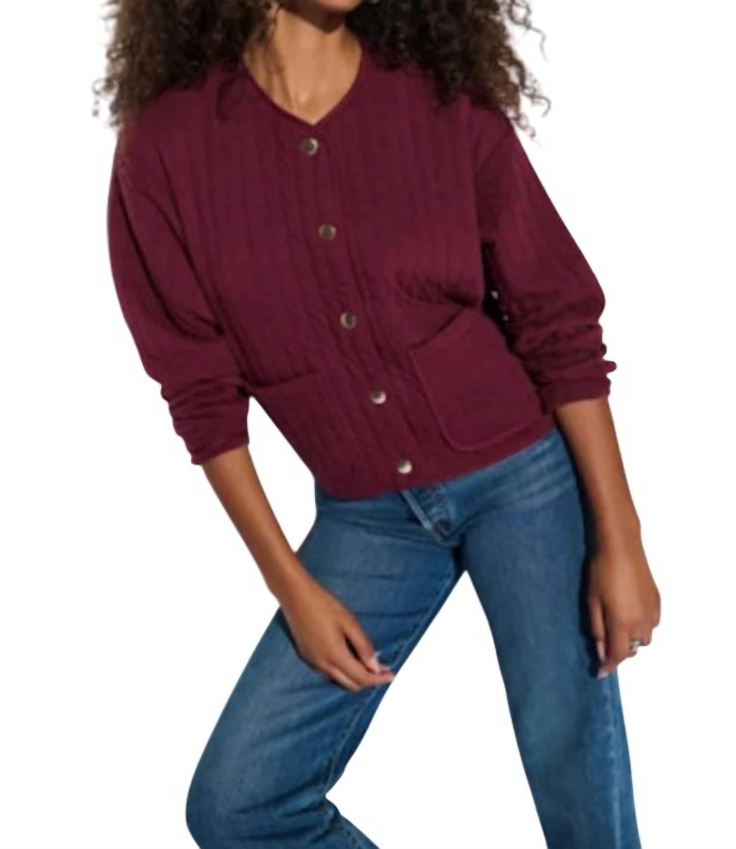 Отто Куртка в бордовом Nation LTD
Отто Куртка в бордовом Nation LTD