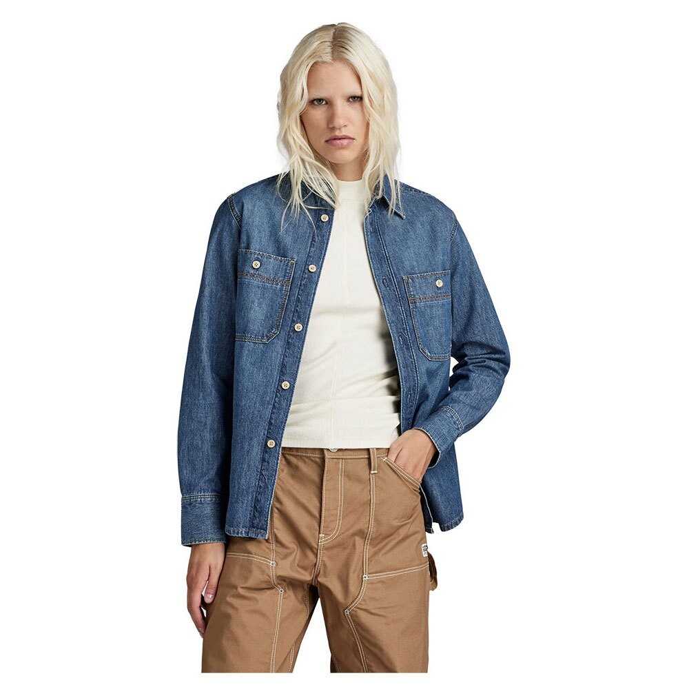 Рубашка G-Star Regular, синий
Рубашка G-Star Regular, синий