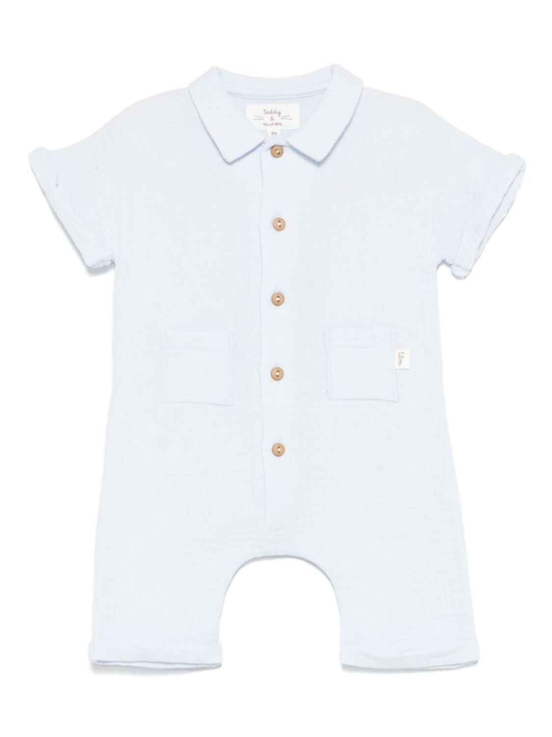 Комбинезон из жатого хлопка TEDDY & MINOU, синий
Комбинезон из жатого хлопка TEDDY & MINOU, синий