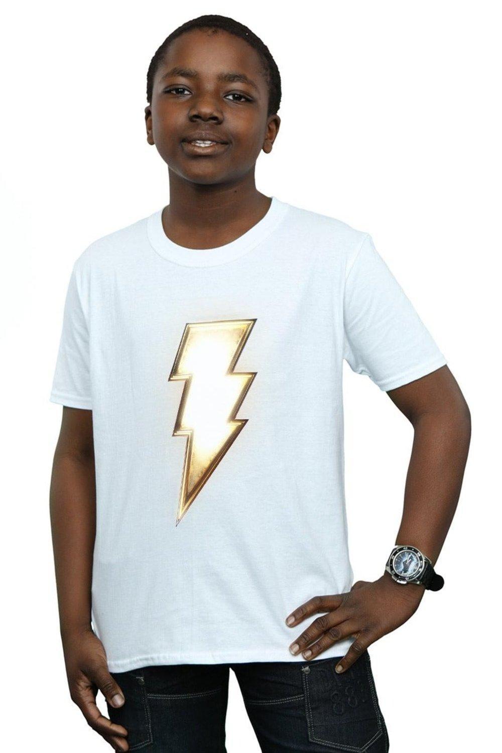 Футболка с логотипом Shazam Bolt DC Comics, белый
Футболка с логотипом Shazam Bolt DC Comics, белый