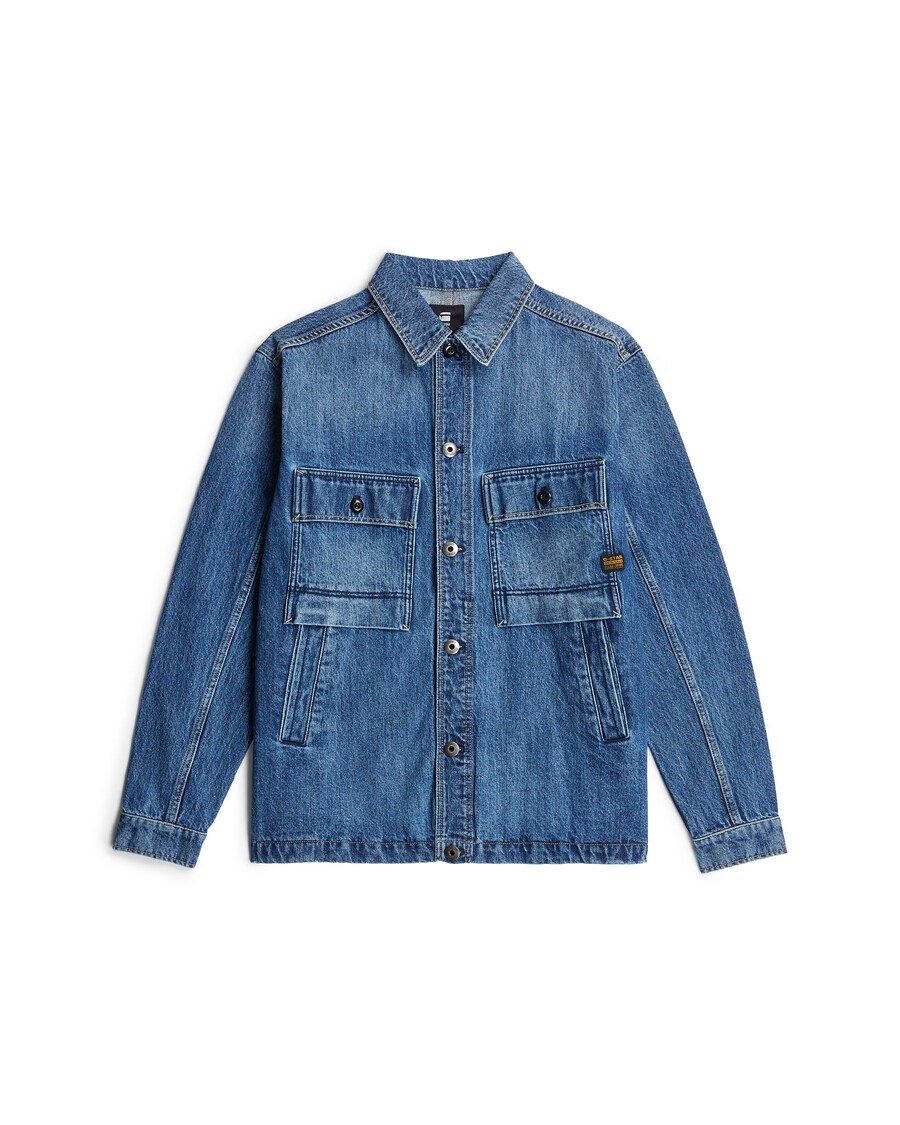 Рубашка на пуговицах Comfort fit G-STAR, Blue Denim
Рубашка на пуговицах Comfort fit G-STAR, Blue Denim