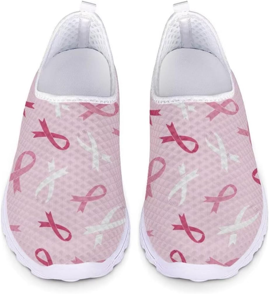 Дышащие кроссовки из сетки для мужчин и женщин, на пятке, для бега и тренировок, на все сезоны Xixirimido, Pink Ribbon Print
Дышащие кроссовки из сетки для мужчин и женщин, на пятке, для бега и тренировок, на все сезоны Xixirimido, Pink Ribbon Print