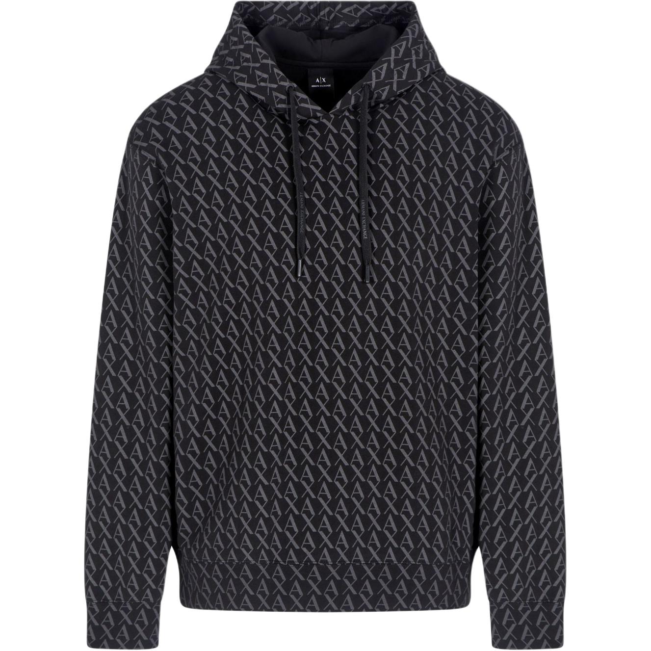 Французский велюровый худи ARMANI EXCHANGE, черный
Французский велюровый худи ARMANI EXCHANGE, черный